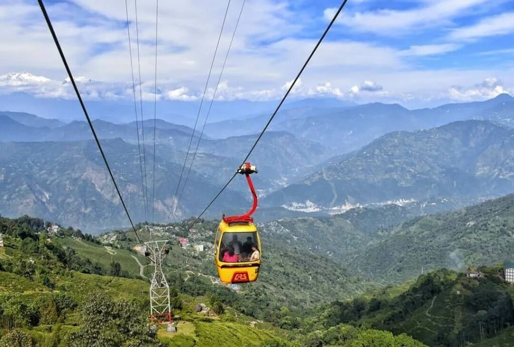 Dhapper bhaleydhunga sikkim ropeway